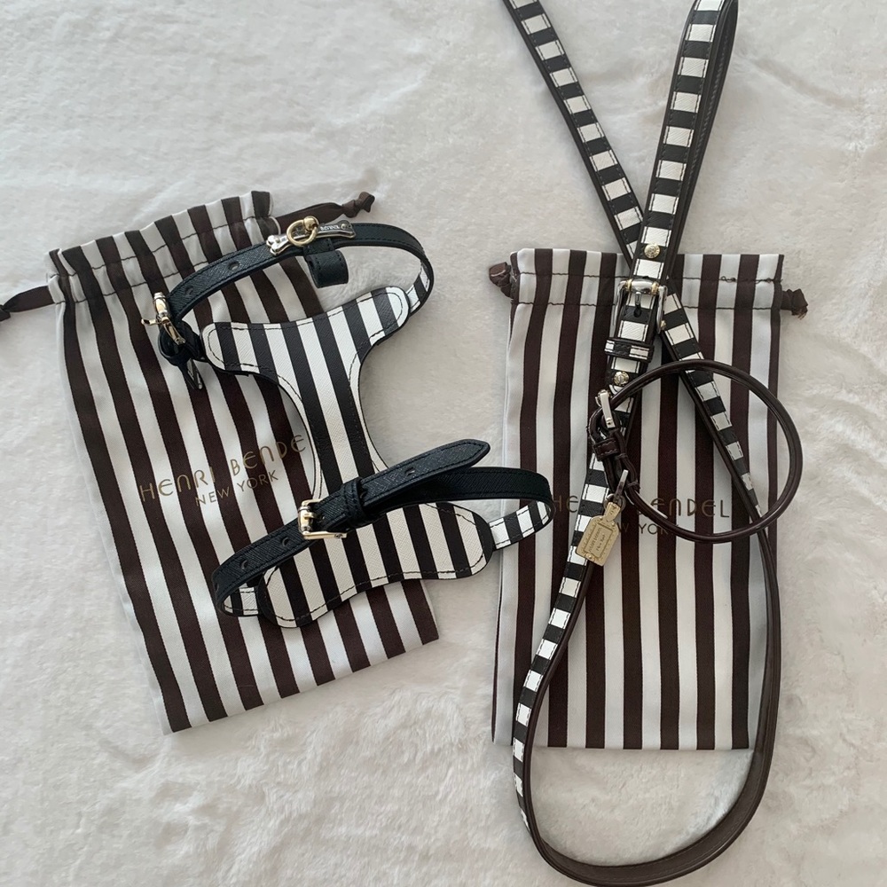 ✨HP✨ Rare Henri Bendel Dog Collar and Leash
